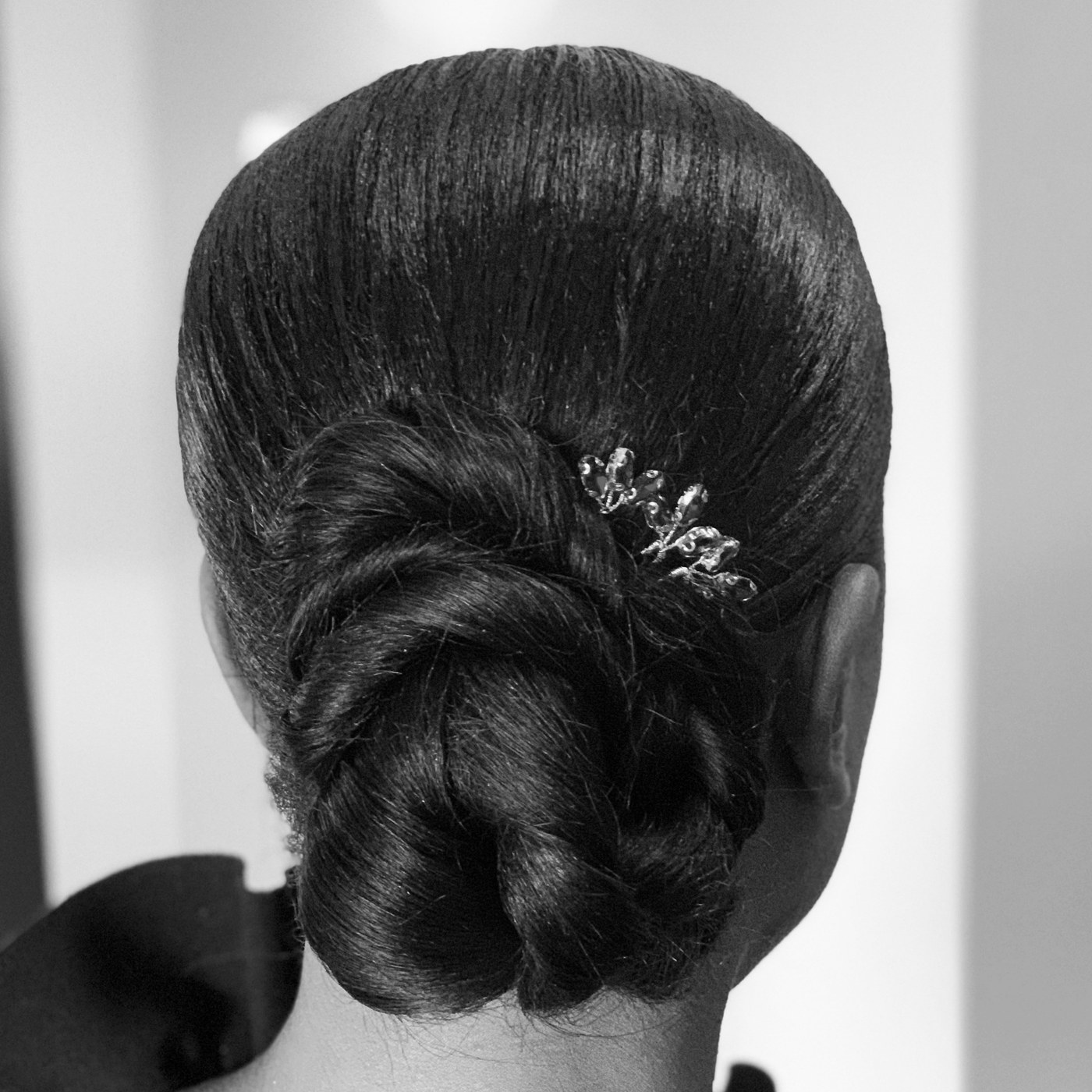 Editorial and stage work — behind the chair