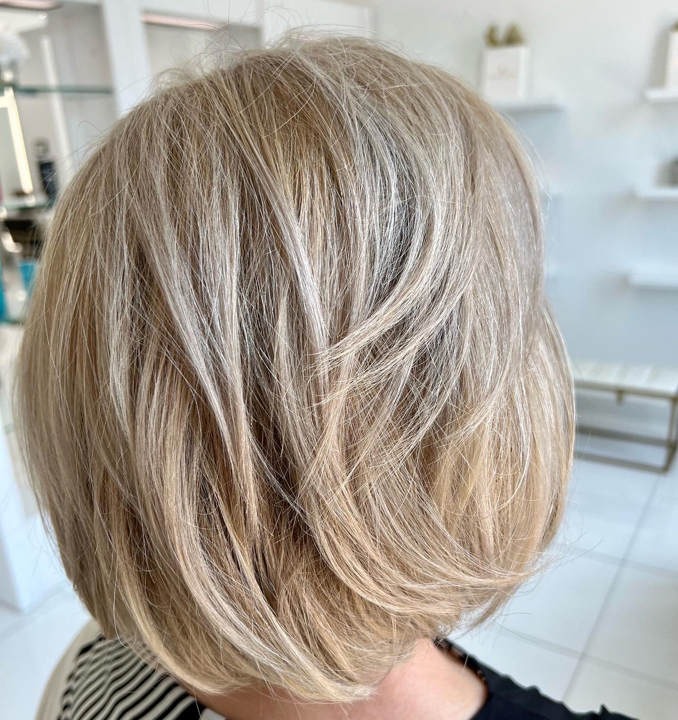 Recent haircut work — precision