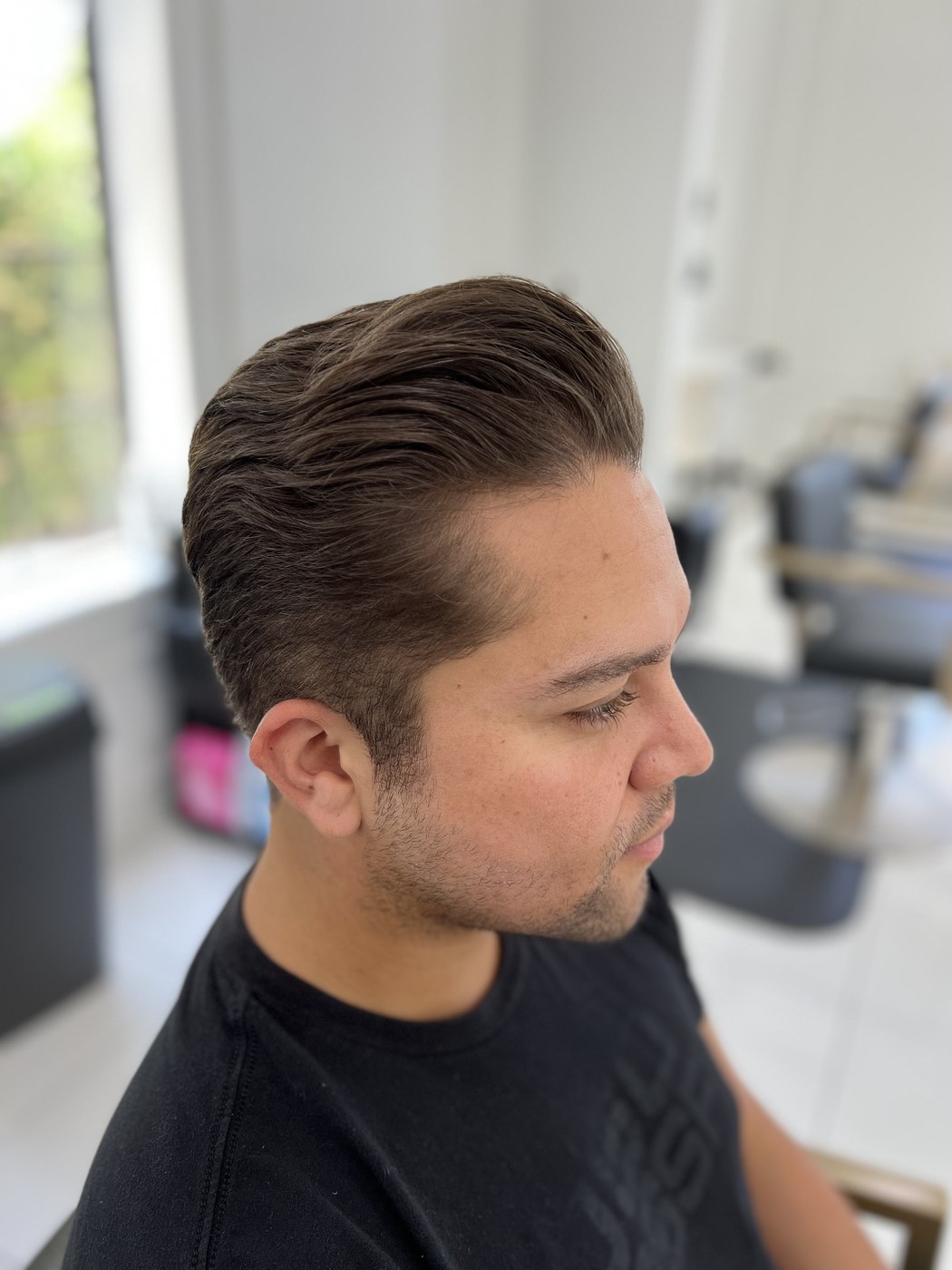 Recent haircut work — texture