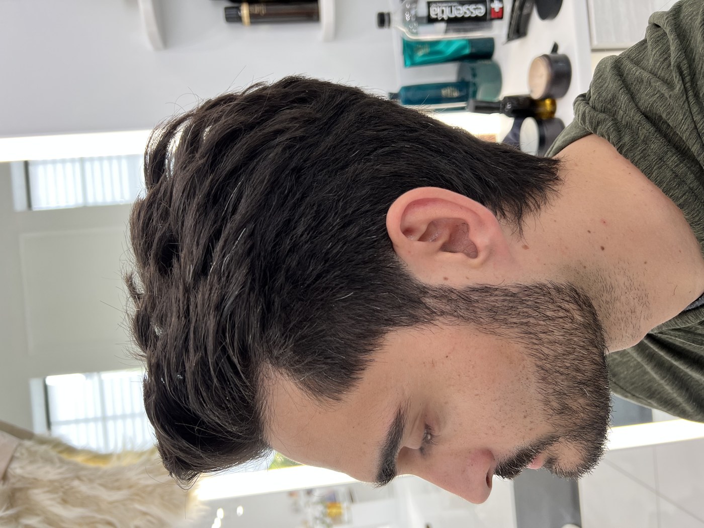 Recent haircut work — layered