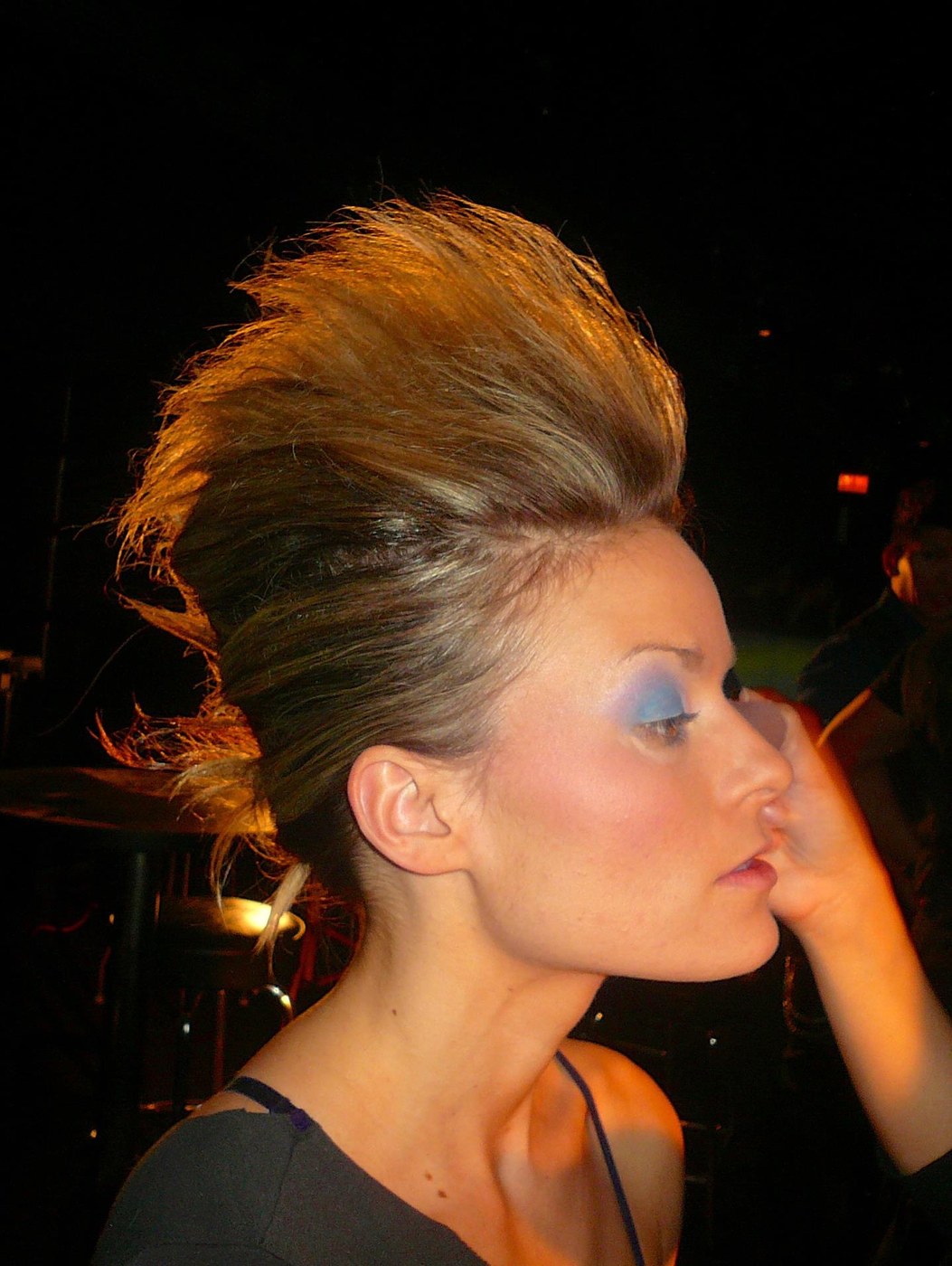 Styling work — polished finish